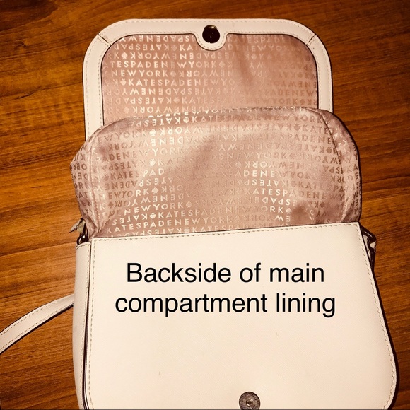 Kate Spade Crossbody Purse, Cream - Picture 6 of 8